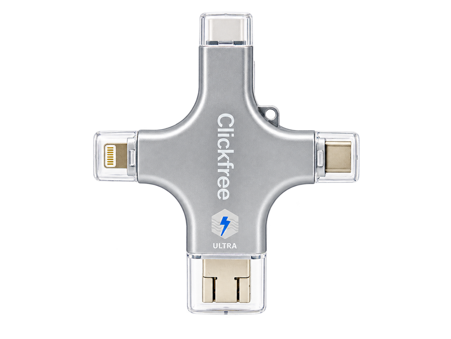 Silver Clickfree Ultra