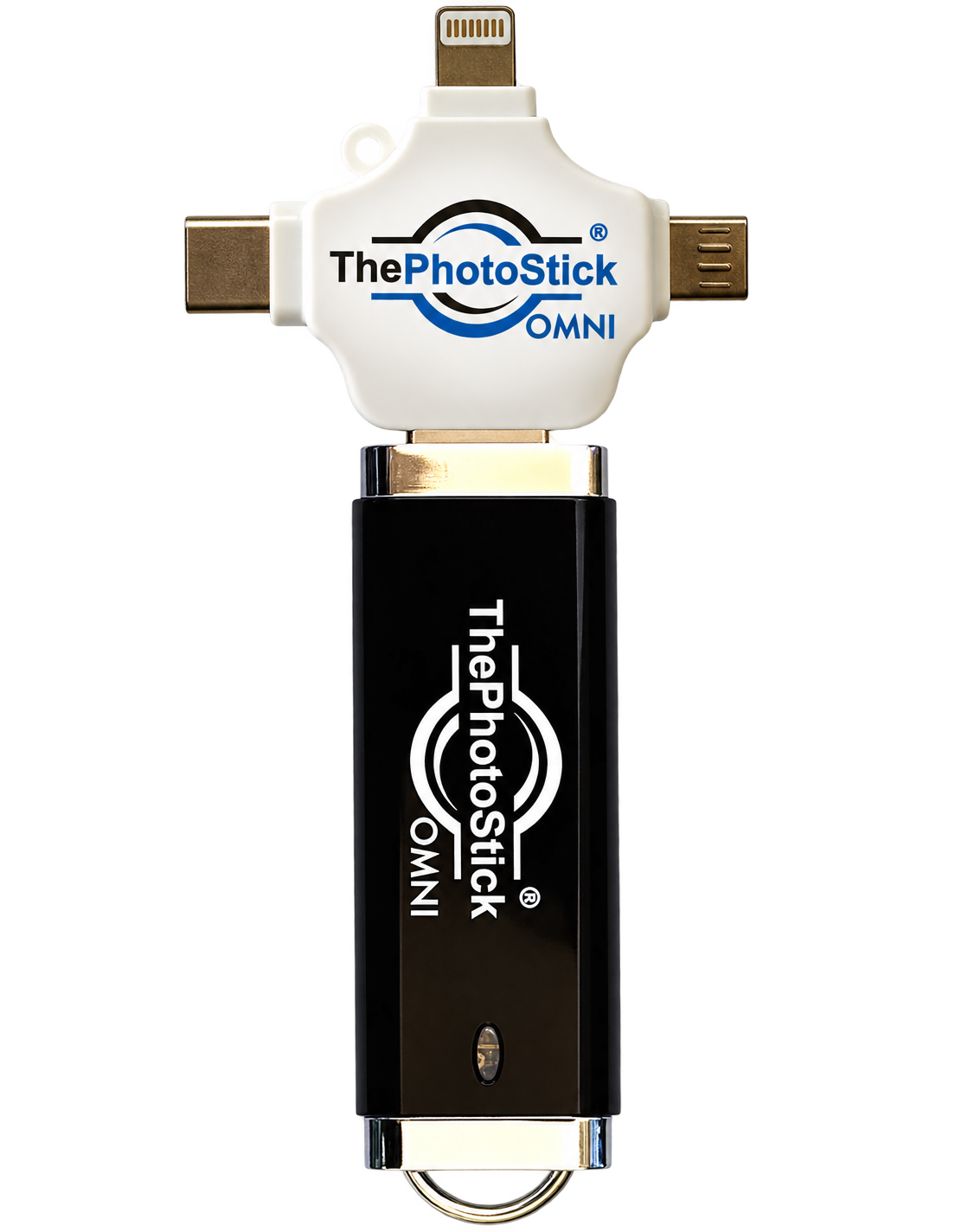 ThePhotoStick Omni and connector adapter